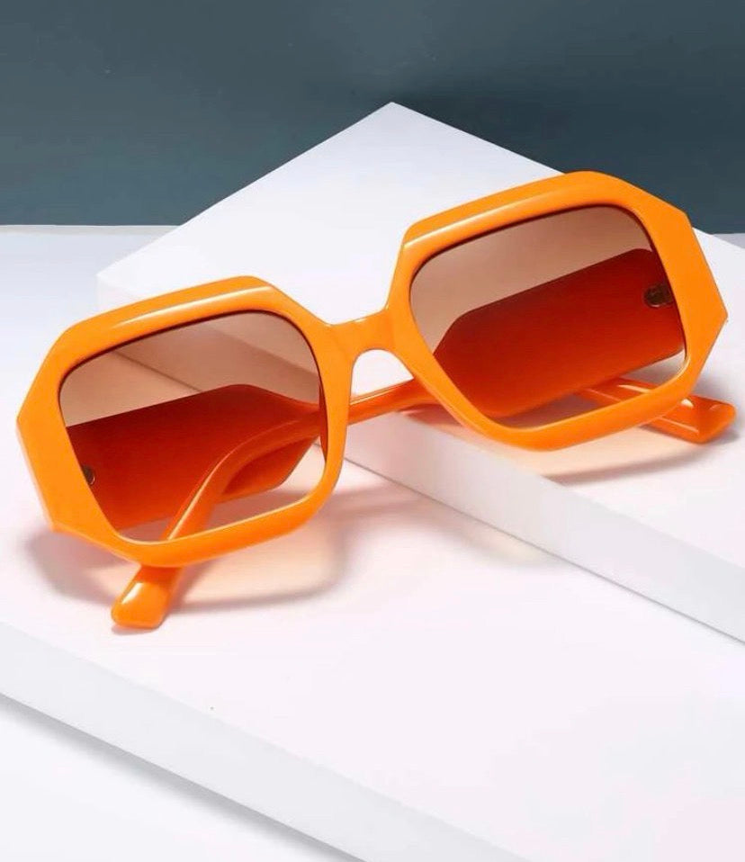 Orange Square Frame