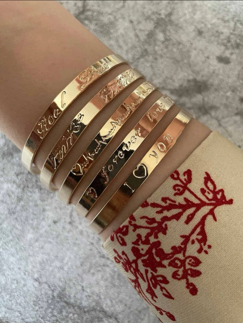 5pcs Cuff Bangle