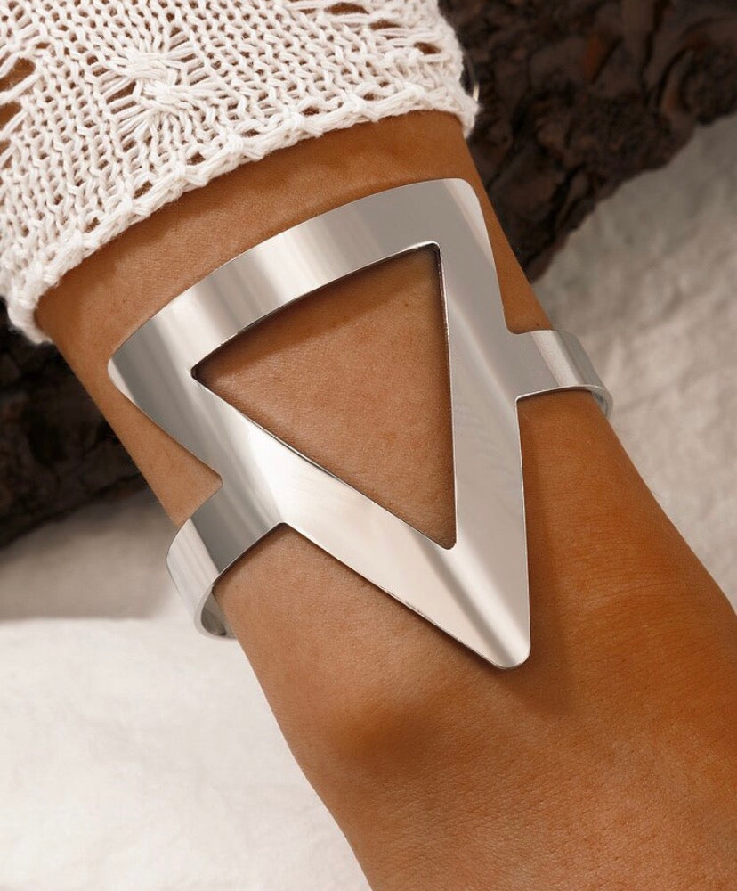 Triangle Design Bangle