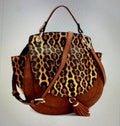 Tassel Leopard Print Handbag