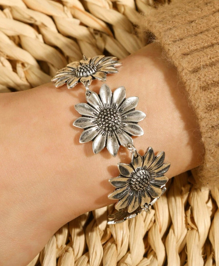 Rose Flower Decor Bracelet
